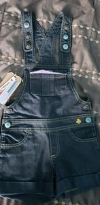 Jean short overalls in size 5